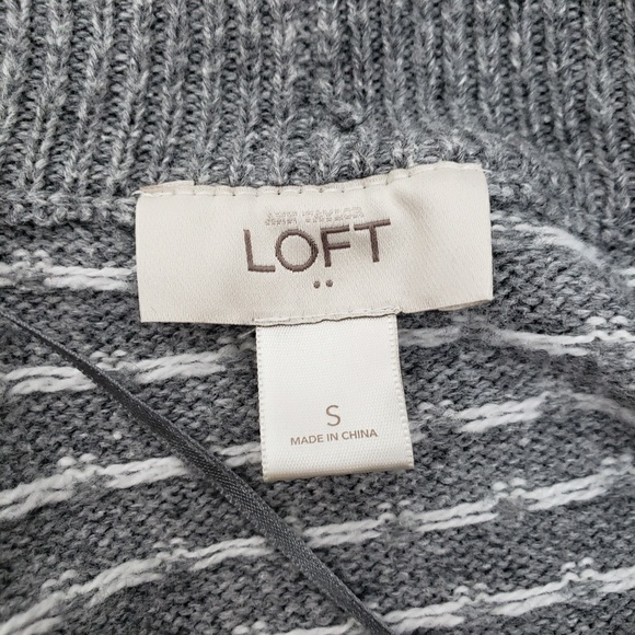 LOFT Gray Cardigan | Small - Picture 4 of 6